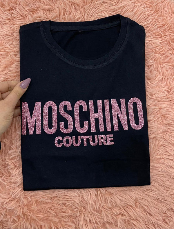 T-shirt msch glitter