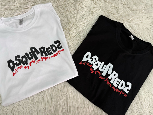 T-SHIRT UOMO DSQ asimmetrico