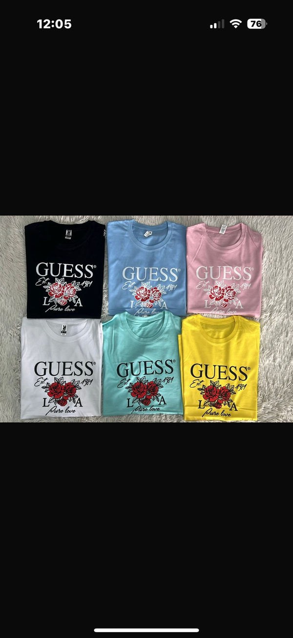 T-SHIRT GSS ROSES