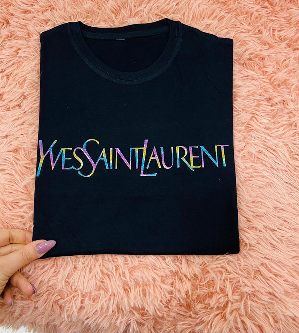 T-shirt ysl multicolor