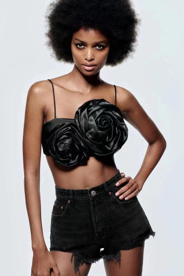 Top crop Rosa - Chic Shop Online